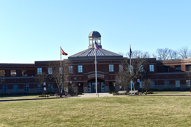 Parkland High School in March 2020