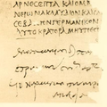 Detail of P. Oxy. 246