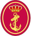 Patch of the Navy Marines Mar Oceano Company - Spanish Royal Guard.svg