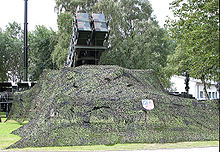 German Patriot system with camouflage