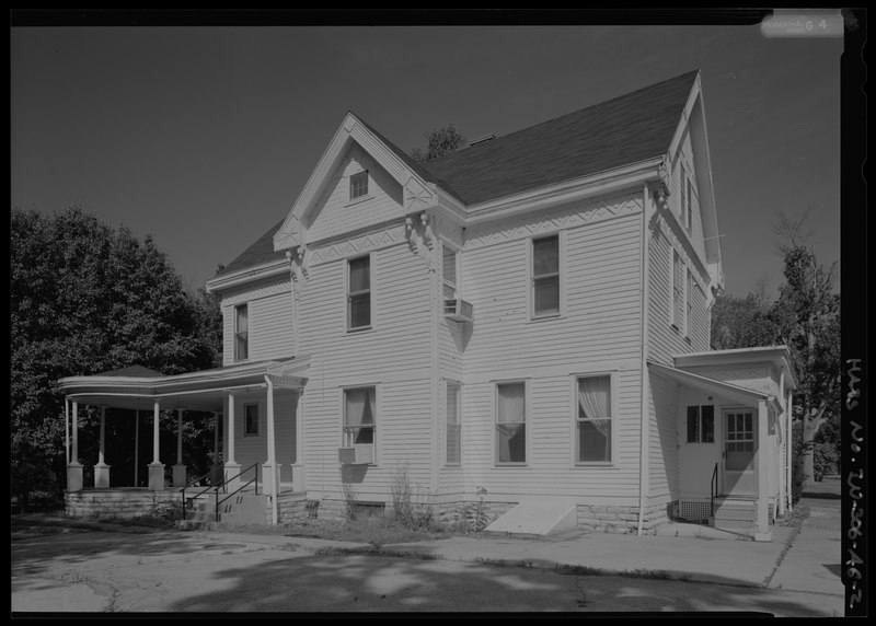 File:Perspective view from northeast - National Home for Disabled Volunteer Soldiers, Marion Branch, Building No. 36, 1700 East 38th Street, Marion, Grant County, IN HABS IN-306-AG-2.tif