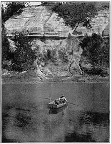 Plate XLVIII Chalk Bluff at Whitecliffs Landing.jpg