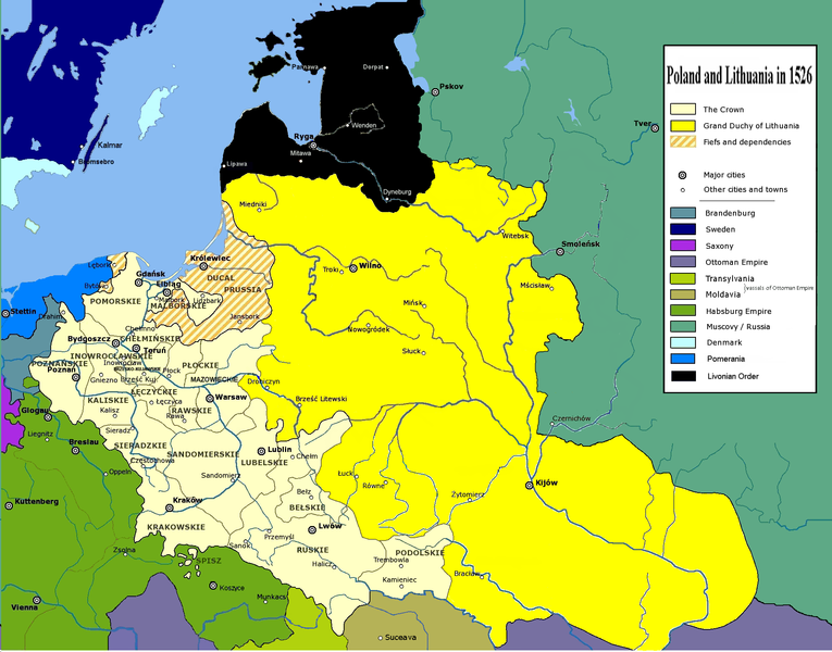 File:Poland and Lithuania in 1526.PNG