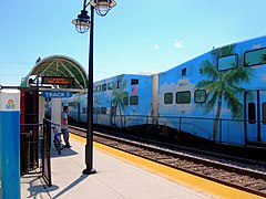 Bombardier bi-level coaches in Pompano Beach