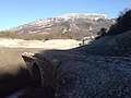 Miniatuur voor Bestand:Pont route lac Castillon sédiments.JPG