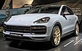 * Nomination Porsche Cayenne Turbo GT at Auto Zuerich 2021.--Alexander-93 16:01, 12 November 2021 (UTC) * Promotion IMHO, underexposed and some minor CAs can be fixed. --C messier 18:01, 20 November 2021 (UTC)  Comment Thanks, uploaded a new version.--Alexander-93 18:41, 21 November 2021 (UTC)  Support Good quality. --C messier 21:29, 21 November 2021 (UTC)