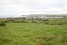 Portballintrae from the A2 road to Bushmills.