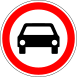 No motor vehicles except motorcycles (C3A)