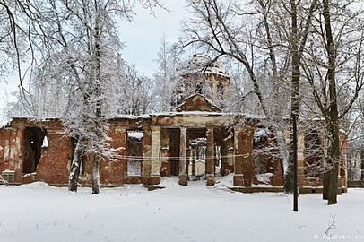 Здание храма до начала восстановления