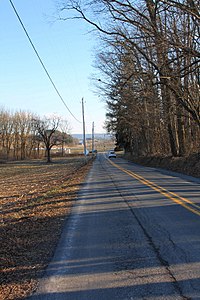 Pennsylvania Route 192.jpg yakınında QR 2001