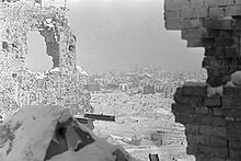 The crime of aggression was conceived by Soviet jurist Aron Trainin in the wake of the German invasion of the Soviet Union during World War II. Pictured: Stalingrad in ruins, December 1942 RIAN archive 2251 Destroyed Stalingrad does not give up.jpg
