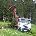 Camion de transport lemne ROMAN