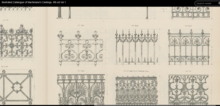 Railing design No 830 as shown in the Illustrated Catalogue of Macfarlane's Castings published in the 1890s.png