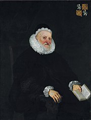Sir Randolph Crewe, the Chief Justice of the King's Bench, who was dismissed by Charles I for refusing to declare the "forced loans" legal Randolph Crewe by Peter Lely.jpg