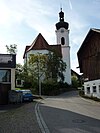 Rieden am Forggensee: Parish church of the Holy Five Wounds
