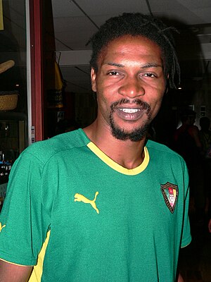 Cameroon's captain at the 2008 African Nations...