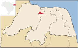 Kaart van Alto do Rodrigues