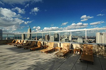 Покривна тераса в Ню Йорк