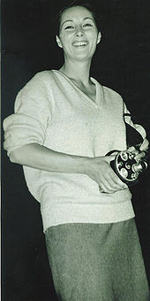 Harris im Juli 1962 beim Chichester Festival Theatre