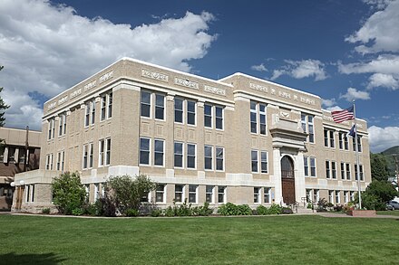 The Routt County Courthouse in Steamboat Springs