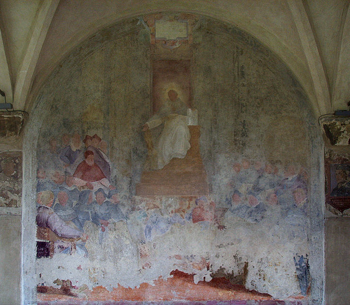 File:SMN Chiostro Grande e05 Ludovico Buti, San Tommaso D'Aquino in cattedra.JPG