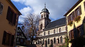 Havainnollinen kuva artikkelista Saint-Hippolyte Church of Saint-Hippolyte (Haut-Rhin)