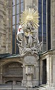 Saint John of Capistrano monument, Vienna.