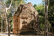 Sambor Prei Kuk. VIIe siècle. Tour hexagonale