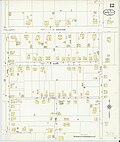 Miniatuur voor Bestand:Sanborn Fire Insurance Map from Union City, Obion County, Tennessee, 1912, Plate 0012.jpg