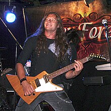 Sander Gommans z After Forever w The Underworld w Londynie, 14 września 2007.jpg