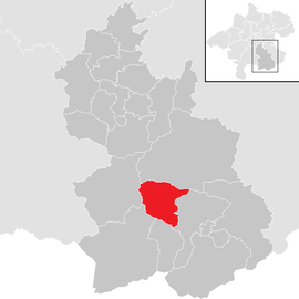 Poloha obce Sankt Pankraz v okrese Kirchdorf an der Krems (klikacia mapa)