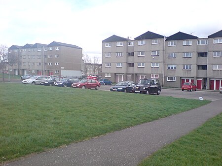 Saughton council flats