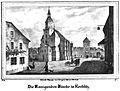Die Kunigunden-Kirche in Rochlitz, 1839