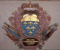 Schloss Porcia - Arkadenhof - Wappen.jpg