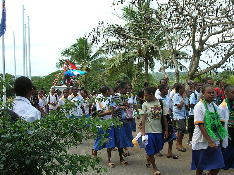 File:Schoolkids marching in the parade (7749924446) (2).jpg