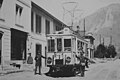 Motorwagen BCFe 2/2 der Serie 1 bis 3 der Sernftalbahn (SeTB) bei Betriebseröffnung 1905.