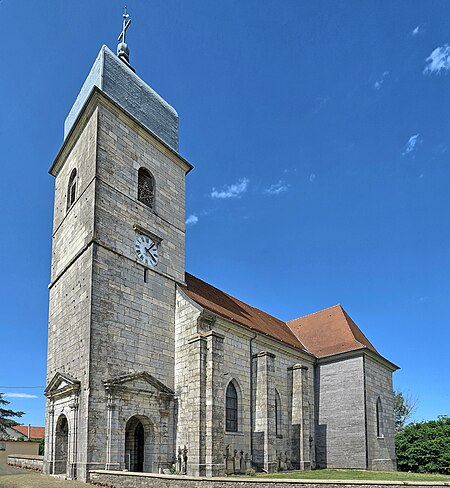 Servin, l'église