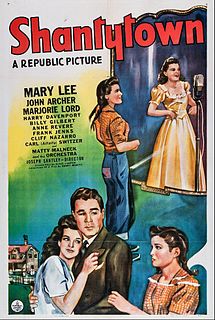 <i>Shantytown</i> (film) 1943 film by Joseph Santley