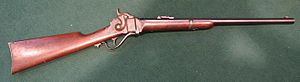 Original 1863 carbine in .50-70 Government Sharps 1863 Carbine .50-70 Calibre antique original.jpg