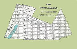 Plan of Shepardsfield Plantation