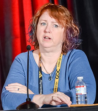 Sheri Graner Ray at the 2015 Game Developers Conference Sheri Graner Ray at the 2015 Game Developers Conference.jpg