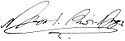 Nikola I Никола I's signature