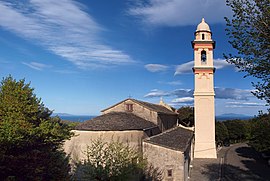 Die Kirche Saint-Martin in Sisco