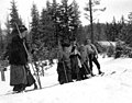 Skiers at Mount Rainier National Park, 1909 (1735400164).jpg