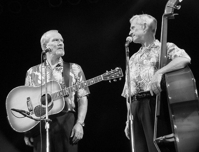 Smothers Brothers performing in August 2004