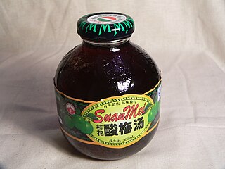 <span class="mw-page-title-main">Suanmeitang</span> Chinese beverage made from smoked plums