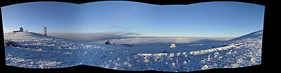 The western view from the summit of South Baldy.