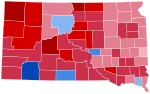 Thumbnail for 2000 United States presidential election in South Dakota