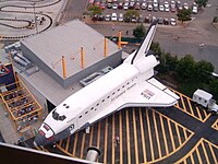 Space Shuttle America opened in 1994, closed after the 2007 season, and was removed in December 2009. Space Shuttle America.jpg