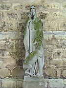 Statue of Fraimbault de Lassay at Église Saint-Pierre-Saint-Paul of Ivry-sur-Seine